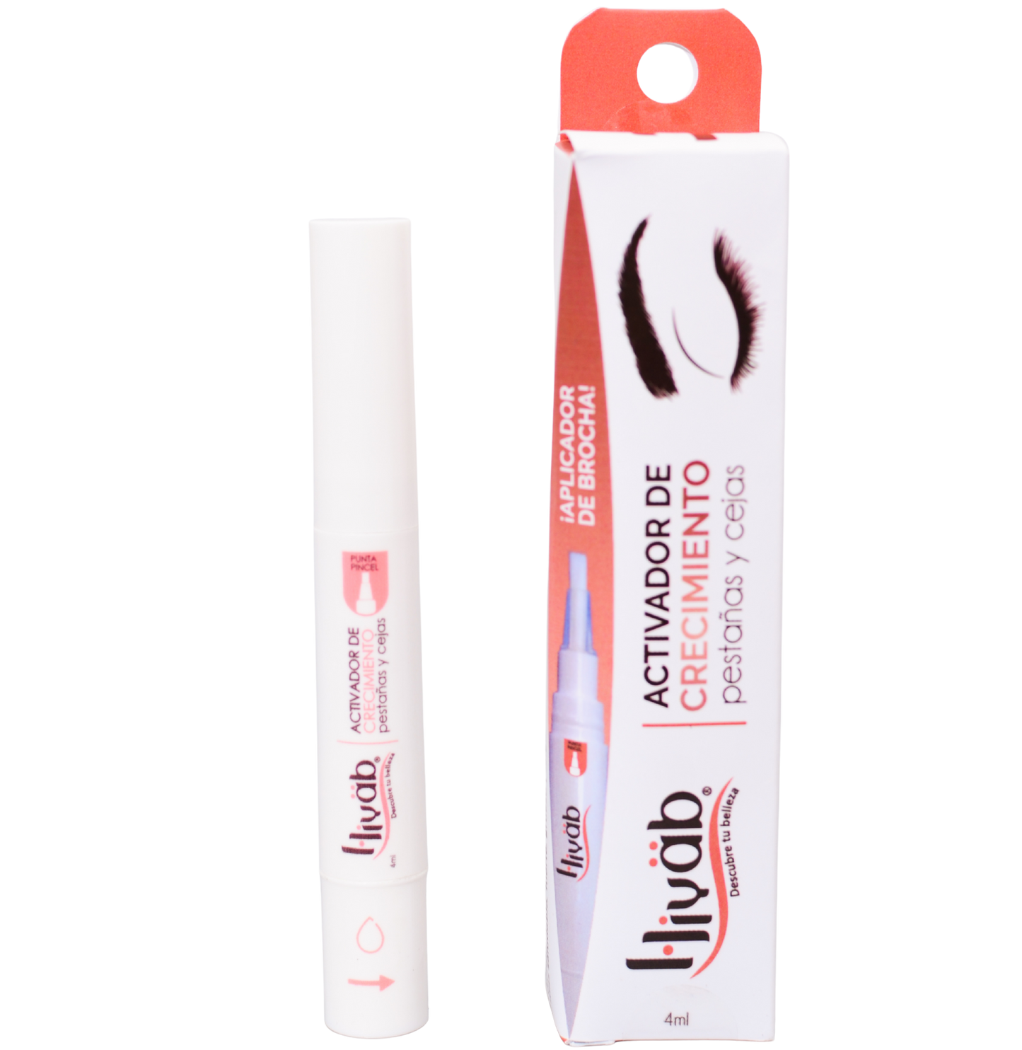 Activador de Crecimiento Pestañas y Cejas Hiyab