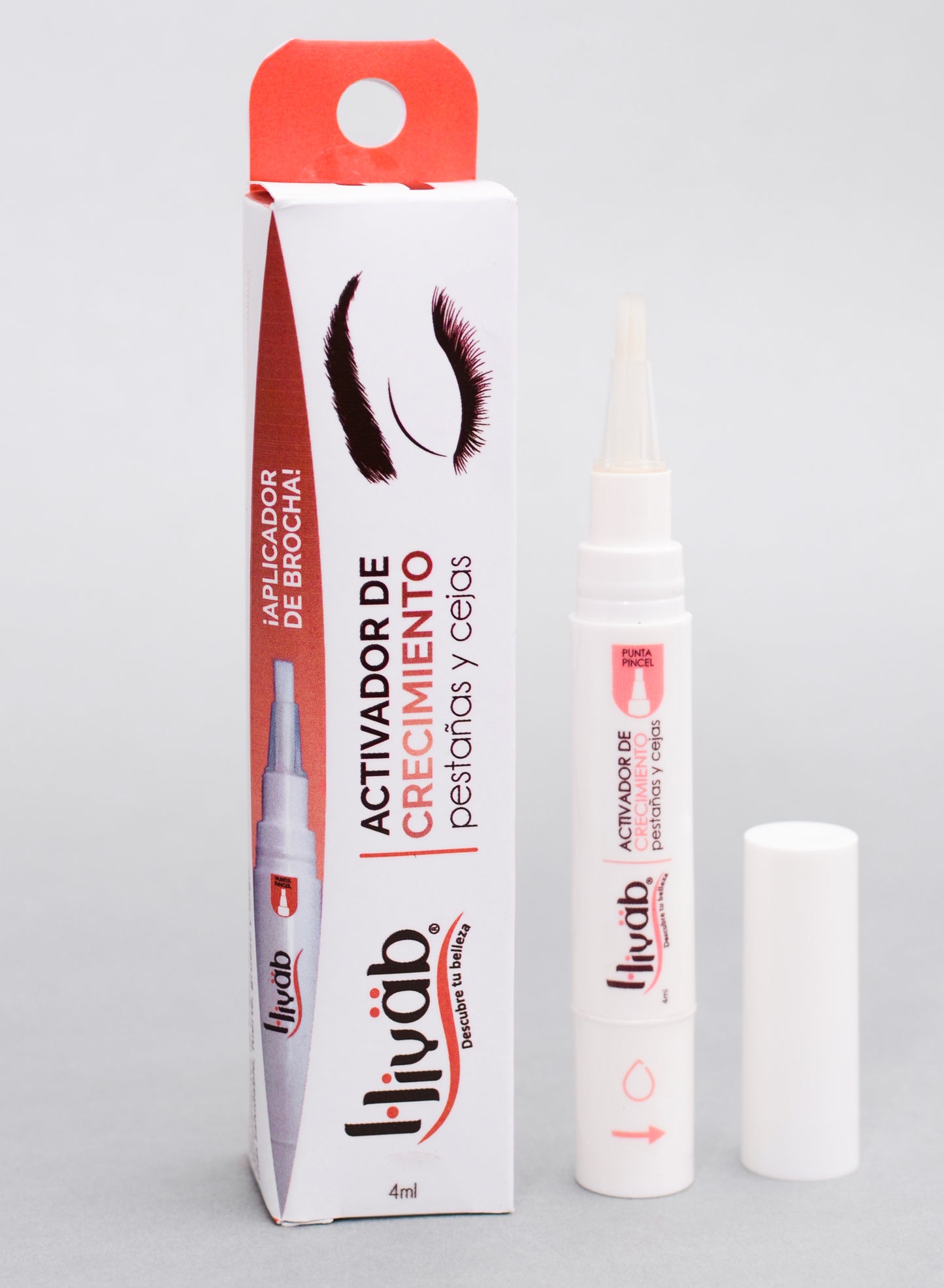 Activador de Crecimiento Pestañas y Cejas Hiyab