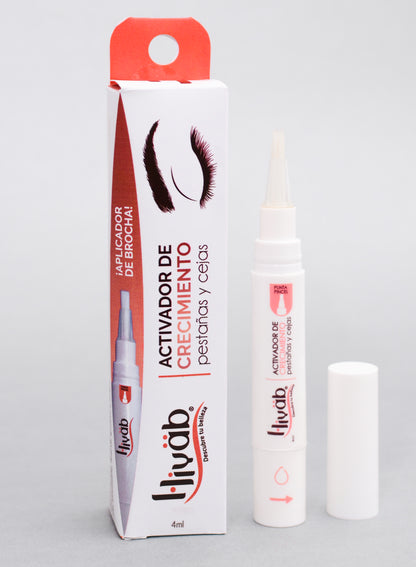 Activador de Crecimiento Pestañas y Cejas Hiyab